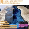 Puduo Epoxy Resin Kit 72OZ，Newly Formulated Crystal Clear Epoxy Resin，Strong,