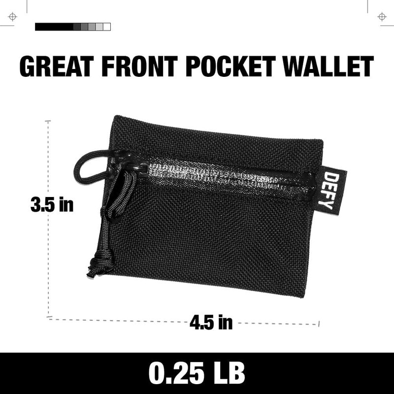 DEFY Project Ballistic Travel Pouch | Lightweight Nylon Organizer Pouch