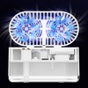 2 in 1 Small Humidifying Fan USB Rechargeable Strong Wind