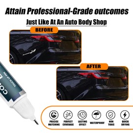 218 Attitude/Midnight Black Metallic Touch Up Paint for Toyota, Car Paint Pen Scratch Repair Two-In-One Touch Up Paint, Premium Car Scratch Remover for Deep Scratches