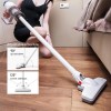 KEROMEE Corded Vacuum Cleaner, Handheld 5-in-1 Stick Lightweight Vacuum Broom