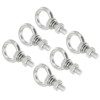 sourcing map M4 3/16"x1.18" Stainless Steel Eye Bolts Threaded Screw