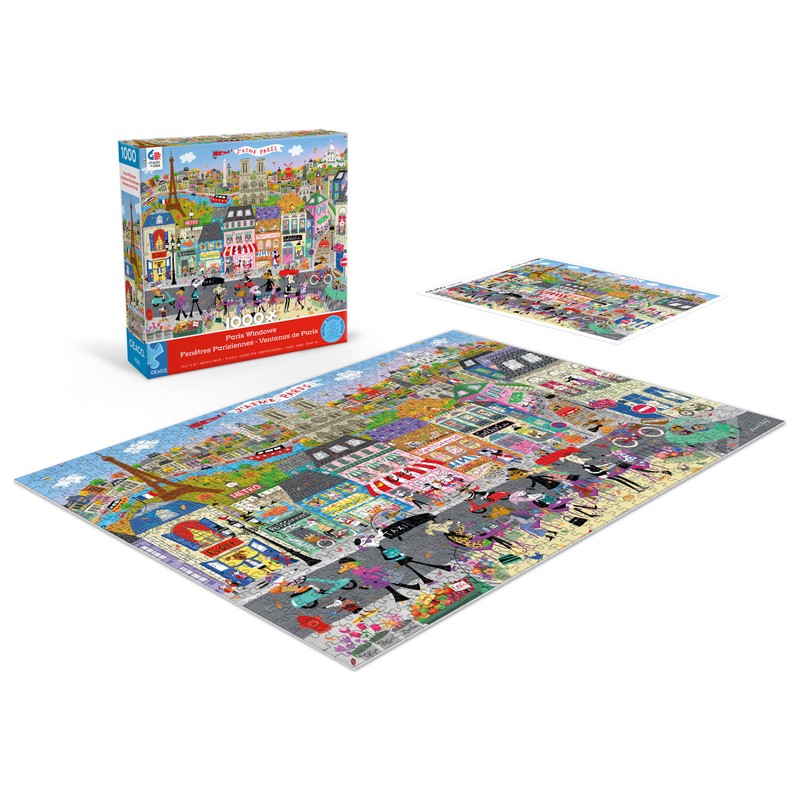 Ceaco - Shop Windows - Paris Windows - 1000 Piece