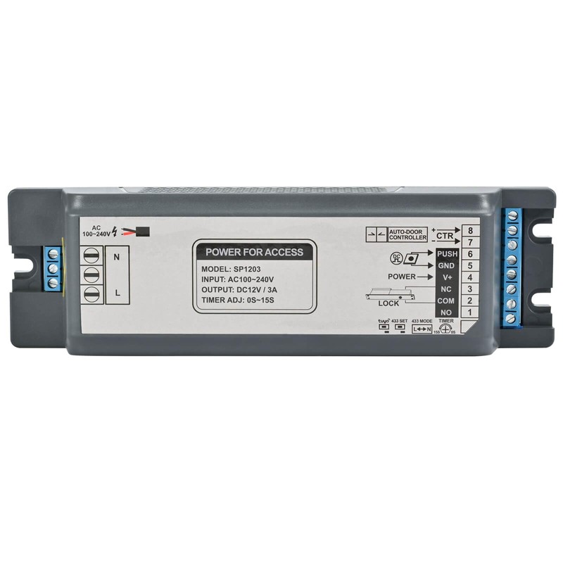 Smart Door Access Control System 600lbs Magnetic Lock Kit with