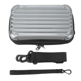 Camera Case Detachable Dual Zipper Waterproof Protective Portable Camera Storage Bag For Insta360 Ace Ace Pro Grey