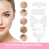 Face Wrinkle Remover Strips Reusable 11pcs Anti-Wrinkle Face Pads Silicone
