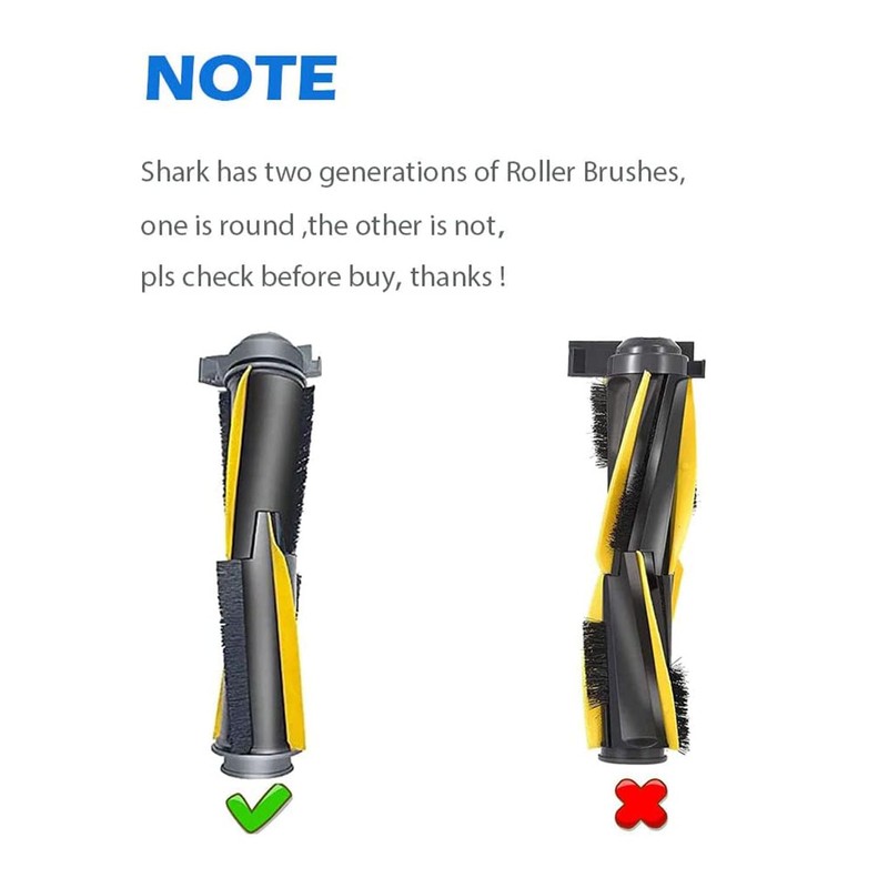 Main Roller Brush Replacement for Shark IQ RV1101A1US, RV1101ARCA, RV1101ARUS,