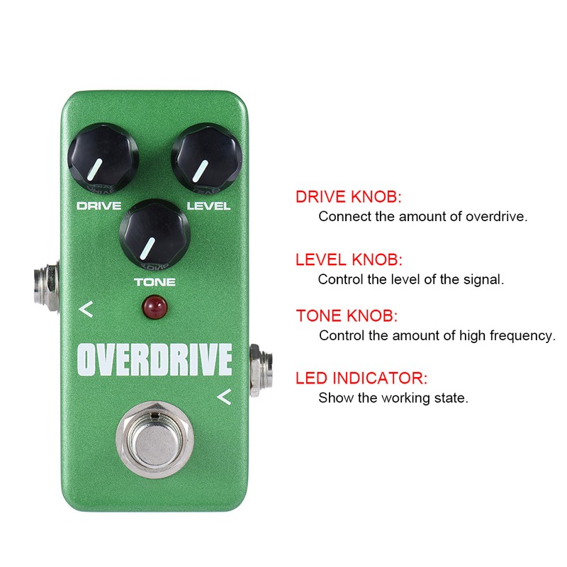 KOKKO FOD3 Mini Overdrive Pedal Portable Guitar Effect Pedal