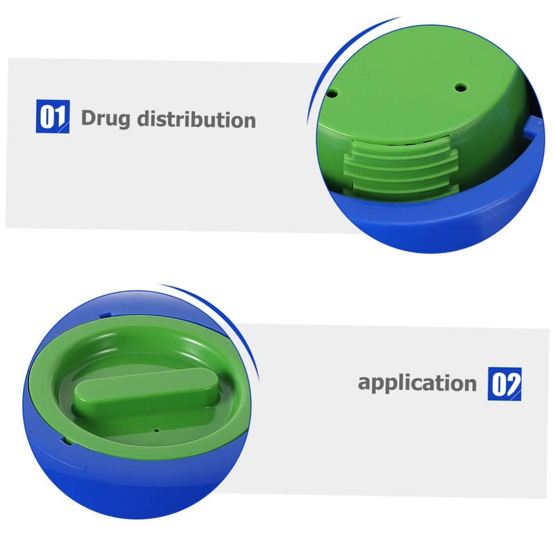 Totority Floating Chemical Dispenser with Thermometer Tabs Dispenser for Swimming