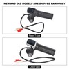 60V LED Digital Meter Electric Bike Scooter Throttle Grip Handlebar