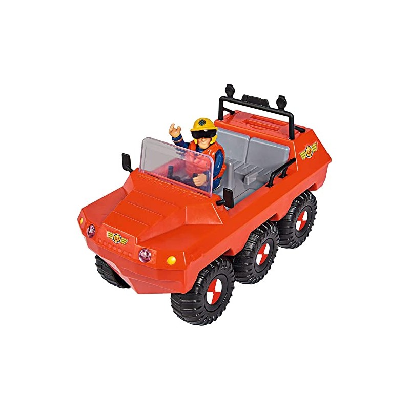 Simba 109251051038 Fireman Vehicle Hydrus with Character Sam, + 3