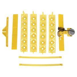 Shanrya Egg Reversible Tray, Capacity 24 Eggs Incubator, Professional Egg Holder for Goose and Duck (AC220V)