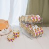 WIWIWISAM cat food can storage wet cat food can rack