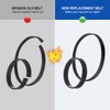 LANMU Replacement Belts Set for Bissell 3071 3067 3072 3109
