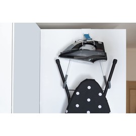 Jata Hogar HPLA8115 Table and Iron Stand, Stainless Steel, Grey