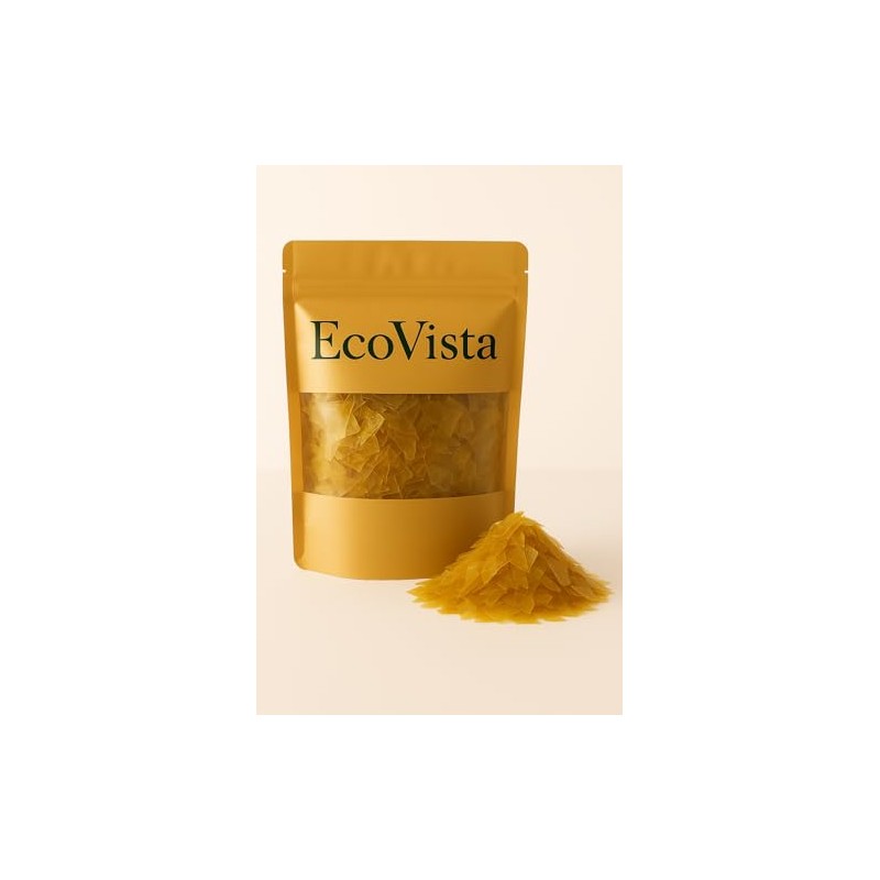 Transparent Dewaxed Super Blonde Shellac Flakes 4 Ounces