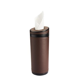 Cylinder Tissue Boxes for Car Cup Holder, Car Round Canned Tissue Box for Facial Tissues, Napkins, Car Tissue Holder Cylinder Car Interior Accessories