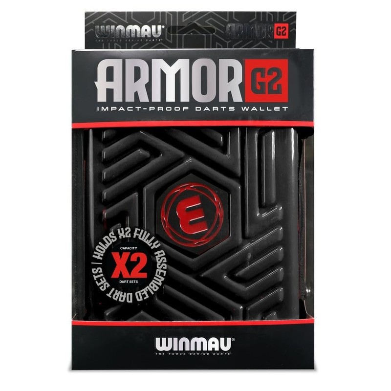 WINMAU Armor Darts Wallet - Darts Case for Fully Assembled