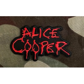 Unbranded Alice Cooper Logo  Embroidered Patch A092P