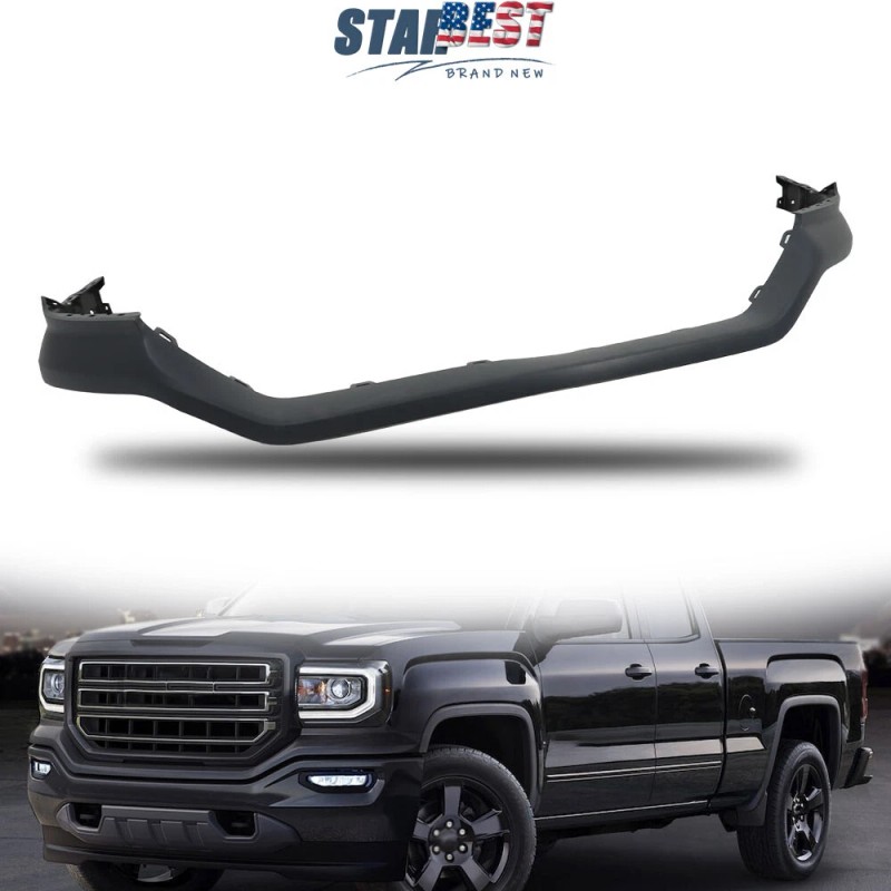 Munirater 23496760 Primed Front Bumper Cover Upper For 2016 2017