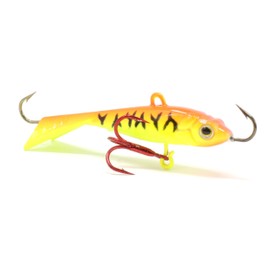 Clam Corporation 15558 Tikka Mino, 43906 Oz Size 12, Glow Orange Tiger
