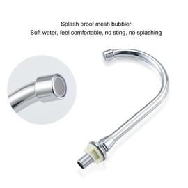 plplaaoo Floor Mount Single Pedal Valve Foot Pedal Water Valve,Foot Pedal Valve Copper Touchless Foot Pedal Water Valve Set for Basin Water Tap Bathroom Basin Faucet