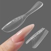 Nymora Sandwich Dual Nail Form - 240Pcs Transparent Top &