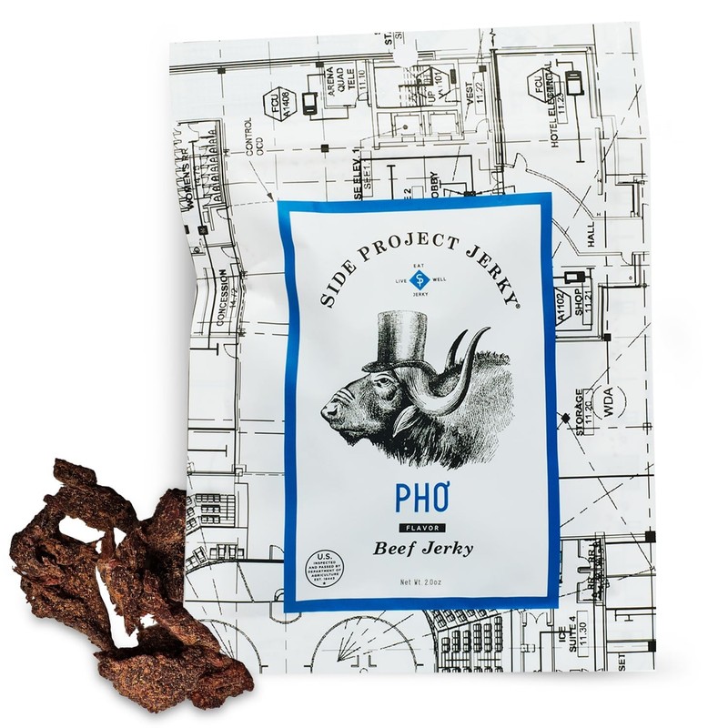 Side Project Jerky Variety Pack - Huli Huli Chicken, Mongolian,