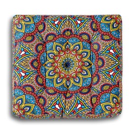 COZY TRENDS Handmade Thick Floor Pillow Cushion for Fireplace Yoga MeditationLiving Room Sitting - 20X20X4 Inches