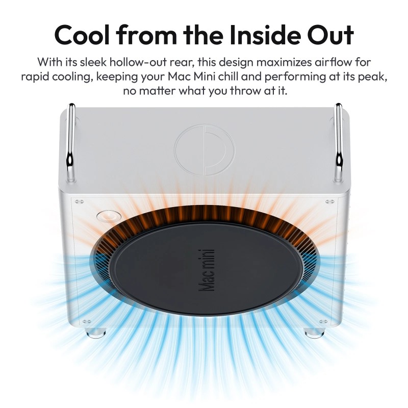 Ulanzi QT01 Aluminum Alloy Case for Mac Mini M4 M4