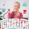 Nurse Temporary Tattoos,10 Sheet Nurse Graduation Party Stickers Nurse Tattoo