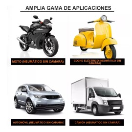 MOJIELONG Tornillo Tapón Para Reparación De Ponchadura De Llanta