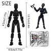 DANONI Titan 13 Action Figure, Lucky Robot 13 Action Figure,