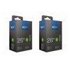 2 x Schwalbe 26" Mountain Bike Inner Tubes 26x2.50 With