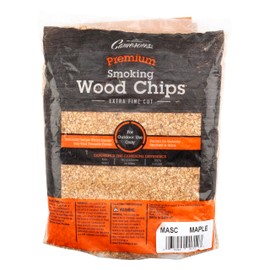 Camerons All Natural Extra Fine Maple BBQ Wood Chips - 260 Cu. in. Bag, Approx 2 Pounds - Kiln Dried Sawdust Shavings for Cocktail Smoking Guns, Smokers, Smoke Boxes - Barbecue Grilling Gifts for Men