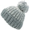 LOUDelephant Wool Knitted Beanie Hat with Bobble -