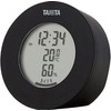 Tanita TT-585 BK Thermometer/Hygrometer, Clock, Temperature, Humidity, Digital, Tabletop, Magnet,