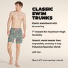 Chubbies Men’s Swim Trunks, Stretch Swimming Board Shorts, 7” Inseam,