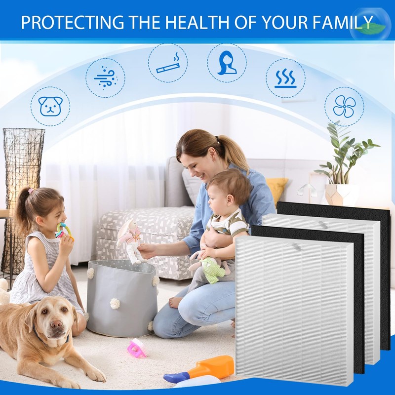 Air108 Replacement Filters Compatible With Oreck AirInstinct Air Purifier 75,