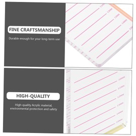 Beavorty 3pcs False Lash Pallet Lash Extension Holder Eyelash Extension Glue Bed for Professionals