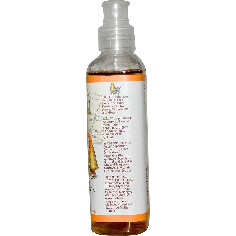 South of France Liquid Soap, Orange Blossom Honey, 8 Fluid