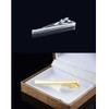 Bamboopack Men's Tie Clip Classic Tie Bar Necktie Bar Pinch