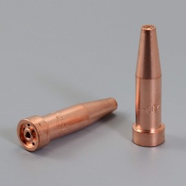 RIVERWELD Acetylene Cutting Tips 6290 Size 1 & 6290-1 for Oxygen Oxy Oxyfuel Cutter Torch Made of Copper Pack of 2