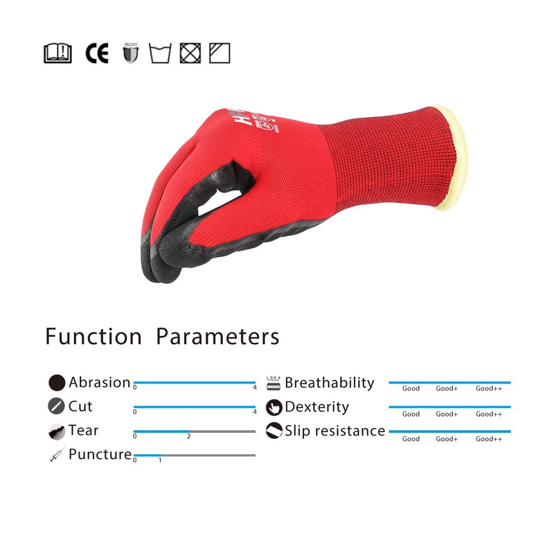 Winter Work Gloves - Double Coated Waterproof Oil-Proof work gloves