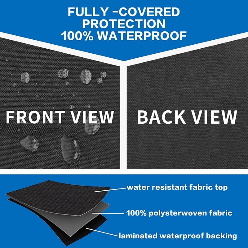 onlyfire φ76cm Full Coverage Round Fire Pit Cover with Drawstring