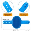 Kwispel Dog Grooming Brush, Pet Shampoo Bath Brush Shedding Soothing