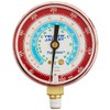 Yellow Jacket 49015 2-1/2" Gauge (Degrees F), Red Pressure, 0-500