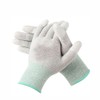 Anti Static Gloves, PU Carbon Fiber Finger Dipped Gloves Breathable