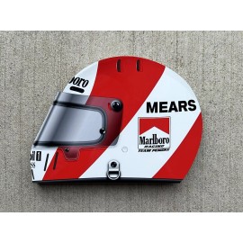 WOW!! Rick Maers Indy Tribute Formula Race Car Helmet Style Sign HD 3D