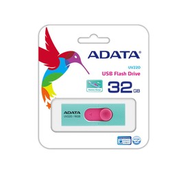 ADATA Memoria USB Portátil 2.0 32GB UV220 Tiffany Rosa